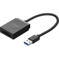 Кардридер UGREEN CR127 (20250) USB 3.0 Card Reader TF+SD. Цвет: черный