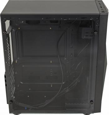 Корпус ATX Aerocool Glider Cosmo-G-BK-v1, Midi-Tower, без БП,  черный