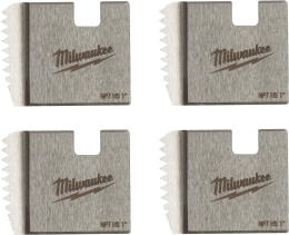 Плашка для резьбонарезного инструмента Milwaukee FPTD 1" NPT HS (48361109) (резьба: 1", сталь: быстрорежущая (HSS), тип резьбы: дюймовая коническая NPT)