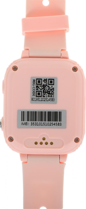 Смарт-часы Кнопка Жизни Маруся IQ 4G 1.44" IPS корп.розовый рем.розовый разм.брасл.:M 8108801