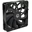 Case Fan ID-Cooling TF-12025-PRO BLACK (120mm PWM, резиновые углы, черный, 500-1800об/мин) BOX