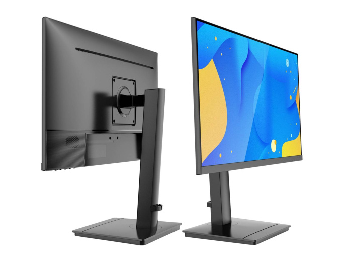 Монитор 23.8" BRAVUS BVS2430P Black с поворотом экрана IPS, 1920x1080, 100Hz, 5 ms, 178°/178°, 250 cd/m, 1200:1, +HDMI