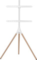 Подставка для телевизора Cactus CS-ST1246WTBCH белый/береза 45"-65" макс.32кг напольный
