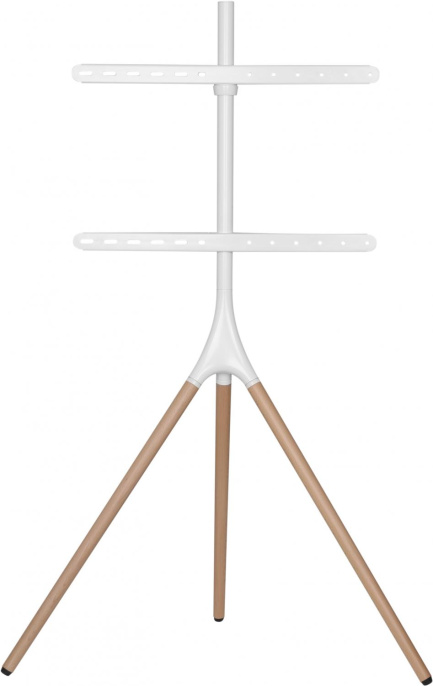 Подставка для телевизора Cactus CS-ST1246WTBCH белый/береза 45"-65" макс.32кг напольный