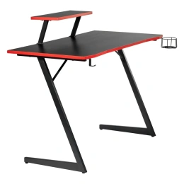 Компьютерный стол BRADEX Basic 110x59x75 см, c полкой для монитора 40x20 см FR 0682