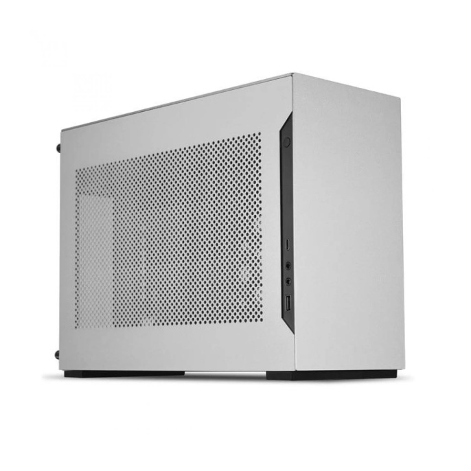 Корпус Lian Li A4H2O PCIe 4.0 Silver G99.A4H2OA4.00 материал: SPCC, алюминий, 1x USB 3.0 TYPE-A, 1x USB 3.1 TYPE-C, 1x микрофон, 1x HD Audio, без