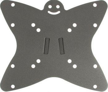 Кронштейн для телевизора Holder LCDS-5049, 19-32", настенный, фиксированный,  металлик [lcds-5049 metallic]