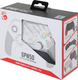Геймпад беспроводной A4TECH Bloody GPW50 Sports белый [gpw50 sports white]
