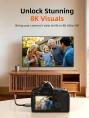 Кабель CABLETIME CH16L (CT-HDD8K-AG2) 2 м, Micro HDMI-HDMI 8K60Hz