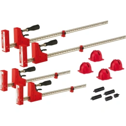 Набор корпусных струбцин и принадлежностей 12 предметов, 1000мм и 610мм JET 70411EU