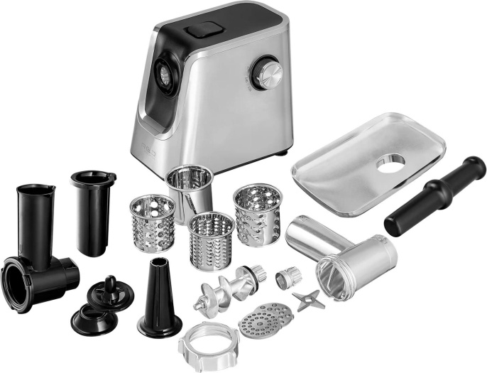 Мясорубка Red Solution MG128-6 2000Вт серебристый