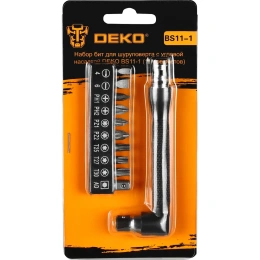 Набор бит с L-образным ключом DEKO BS11-1 (11 предметов) 065-0589