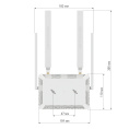 Маршрутизатор/ Netcraze Explorer 4G Интернет-центр с модемом 4G, Mesh Wi-Fi 5 AC1200 и 4-портовым Smart-коммутатором
