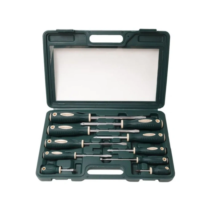Набор магнитных отверток Rockforce Profi, 10 предметов RF-7010A(27193)
