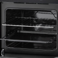Духовой шкаф электрический Krona Pronto 60 BL G2,  56л,  дверца с 3 стеклами,  черный