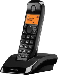 Радиотелефон Motorola S1201, черный [107s1201black]