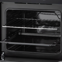 Духовой шкаф электрический Krona Pronto 60 BL G2,  56л,  дверца с 3 стеклами,  черный
