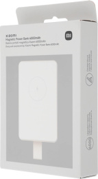 Мобильный аккумулятор Xiaomi BHR9074GL 6000mAh Qi 15W 2.4A USB-C беспров.зар. бежевый