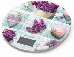 Весы кухонные Vitek VT-2426, сиреневый