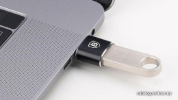 Переходник Baseus CATOTG-01 Type-C (M) to USB (F) без провода Black