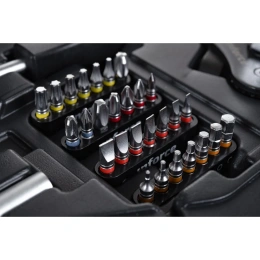 Набор инструментов Inforce 120 предметов 1/2" & 3/8" & 1/4", Сталь Cr-V, Профессиональный, 06-07-20