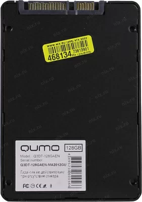 Накопитель SSD 128 Gb SATA 6Gb/s QUMO Novation Q3DT-128GAEN 2.5" 3D TLC