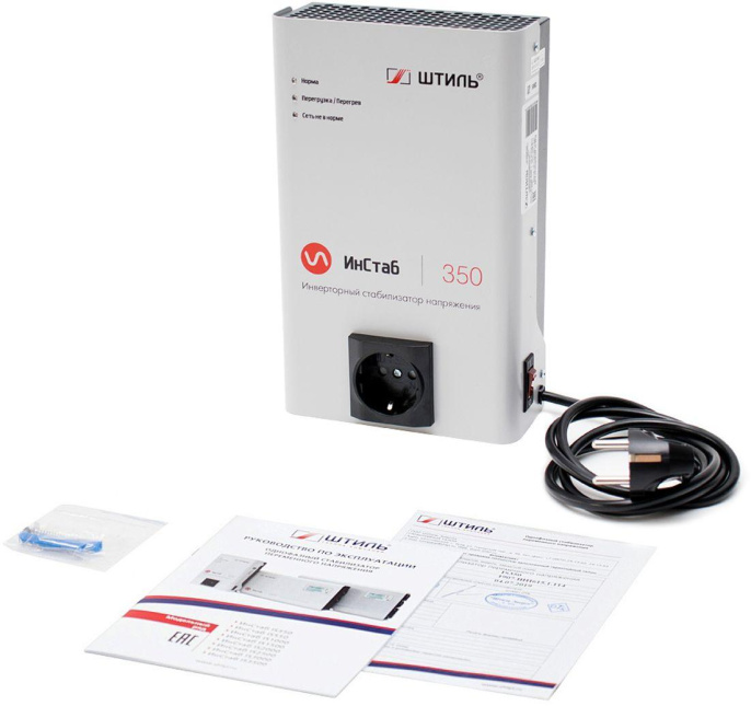 Стабилизатор напряжения ШТИЛЬ ИнСтаб IS350 серый
