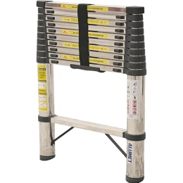 Лестница стальная телескопическая Алюмет 1х11 ступеней. Серия ST 3.2