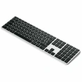 Беспроводная клавиатура Satechi Slim X3 Bluetooth Keyboard-RU. Раскладка - Русская. Цвет: серебристый