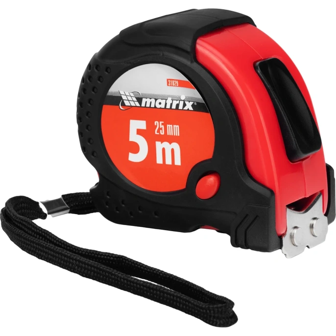 Рулетка 5 м х 25 мм Status magnet fixation MATRIX 31029