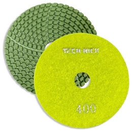 Круг алмазный гибкий шлифовальный АГШК GABBRO (100x2.5 мм; Р400) TECH-NICK 128.120.6729