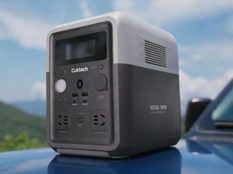 Cuktech представила Power Bank 600 — портативную зарядную станцию на 600 Вт