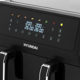 Аэрогриль Hyundai HYF-9089 11л 2400Вт черный