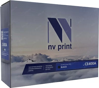 Картридж NV-Print аналог CE400A Black для HP LJ Color M551