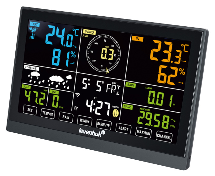 Метеостанция Levenhuk Wezzer PLUS LP150