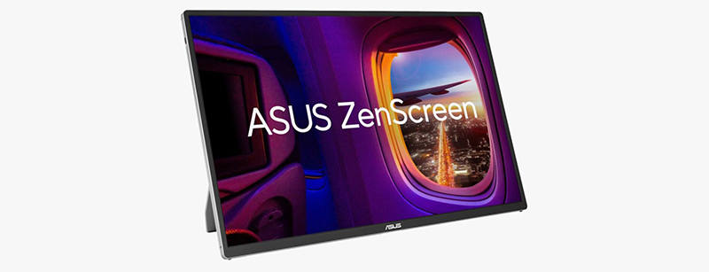 ASUS представила недорогой портативный OLED-монитор с USB-питанием
