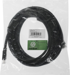 Кабель аудио-видео Ningbo HDMI-5M-MG HDMI m /HDMI m 5м. феррит.кольца позолоч.конт. черный (29828242)