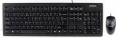Клавиатура + мышь A4Tech KRS-8372 клав:черный мышь:черный USB