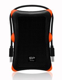 1ТБ Внешний диск HDD  Silicon Power Armor A30 SP010TBPHDA30S3K, USB 3.0, черный