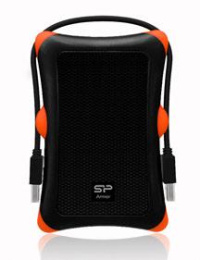 1ТБ Внешний диск HDD  Silicon Power Armor A30 SP010TBPHDA30S3K, USB 3.0, черный