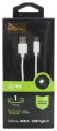 Кабель Cactus CS-USB.A.USB.C-1,  USB Type-C (m) -  USB (m),  1м,  белый