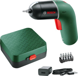 Отвертка аккум. Bosch IXO VI аккум. патрон:держатель бит 1/4" кейс в комплекте 06039C7120