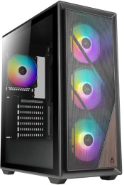 Корпус ATX AZZA Forest, Midi-Tower, без БП,  черный [csaz-370 forest]