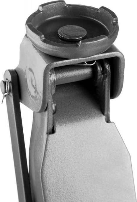 Домкрат Зубр Профессионал T55 подкатной гидравлический синий 43058-2