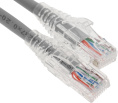 Патч-корд WRLINE вилка RJ-45,  вилка RJ-45,  кат.5E,  LSZH,  0.3м,  серый [wr-pc-rj45-utp-5e-0.3-gy]