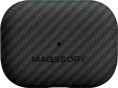 Чехол Magssory для AirPods Pro 2 CFB021 материал: кевлар арамид , сверхпрочное синтетическое волокно, толщина: 0.2 мм, вес: 10 г, цвет: черный