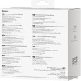 Наушники Baseus A00054300226-Z1 Bowie EZ10 True Wireless Earphones White беспроводные, Bluetooth 5.3, дистанция: 10м, 20Hz-20kHz, время работы наушников: 5ч, время работы с аккумулятором: 25ч, емкость