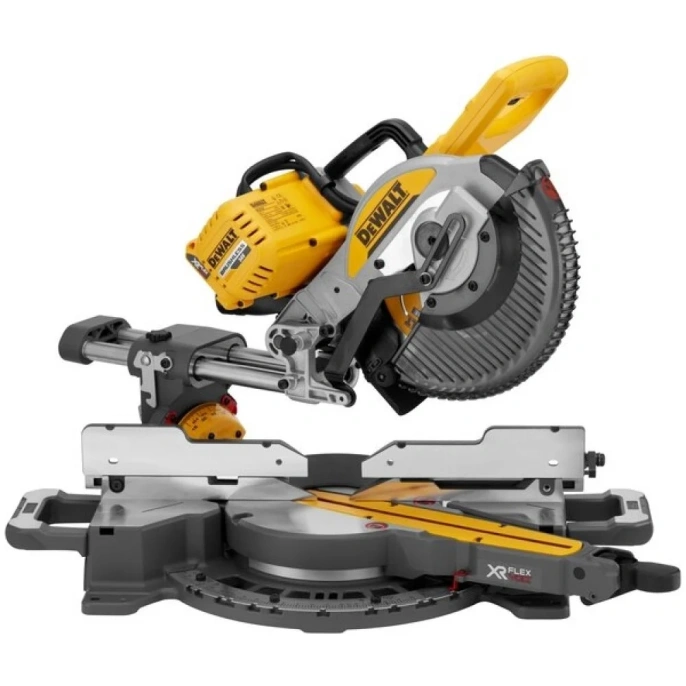 Бесщеточная торцовочная пила DEWALT 54 В XR FLEXVOLT DCS727N-XJ