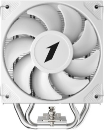 Кулер 1stPlayer CY12 Белый CY12-WH Intel LGA1851/1700/1200/115x, AMD AM5/AM4, крепление на винтах, 4 тепловые трубки 6мм , размер вентилятора: 120x120x25мм, гидравлический подшипник, 1900об/мин, 57.56CFM, 38.21dB A