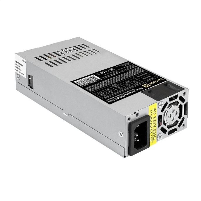 Блок питания 500W ExeGate F500AS Flex ATX, for ITX case, APFC, КПД 80% 80 PLUS , 4cm fan, 24pin, 4+4 pin, PCI-E, 3xSATA, 2xIDE EX292235RUS